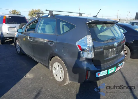 2012 Toyota Prius V Three from USA, damaged, VIN JTDZN3EUXC3070565